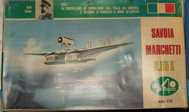 Savoia Marhetti SM55X     Delta   1/72