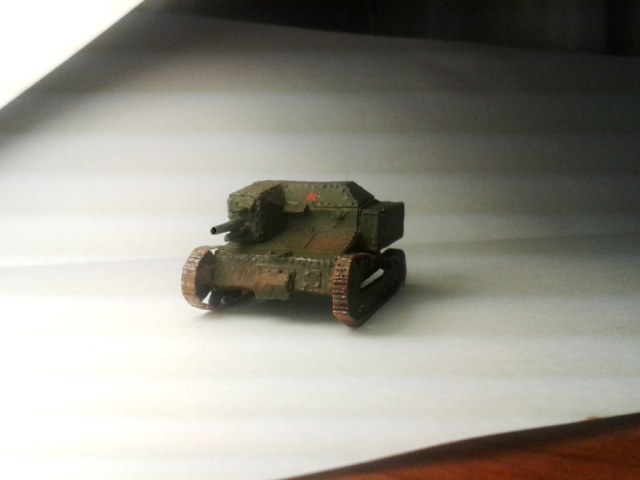 Лёгкая самоходка Т-27М на базе танкетки Т-27