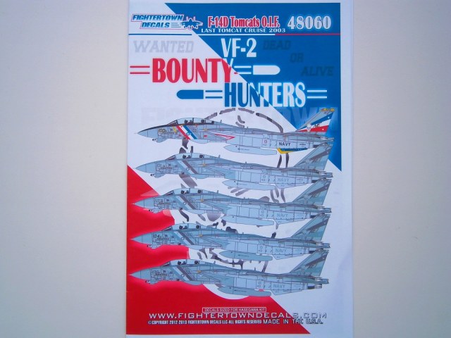 Декаль на F-14D  TOMCAT