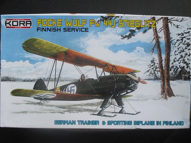 Focke Wulf fw 44J Finnish Service