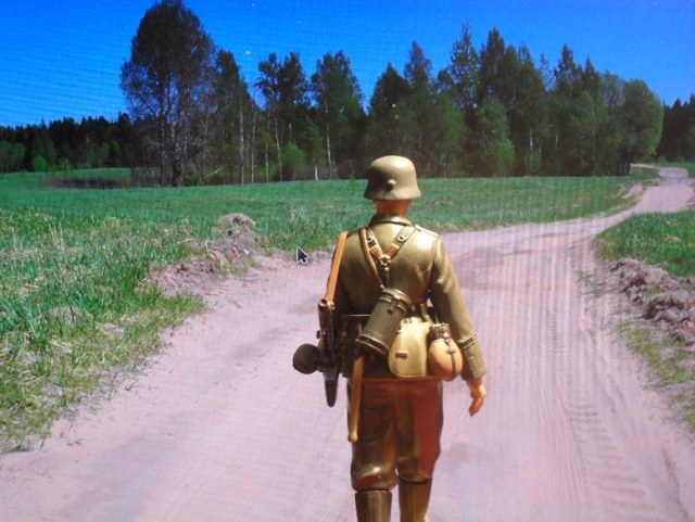 немецкий пулеметчик  1/16