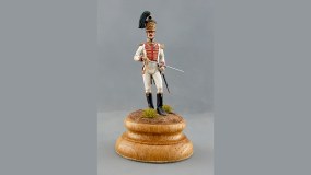 Офицер вольтижёров Королевской гвардии. Неаполь, 1814-15 гг.