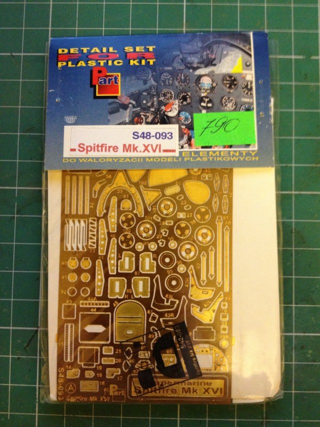 Detail set for Spitfire Mk.XVI 1/48+Spitfire flaps 1/48