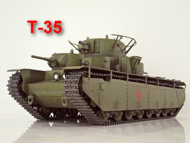 Советский тяжелый танк Т-35