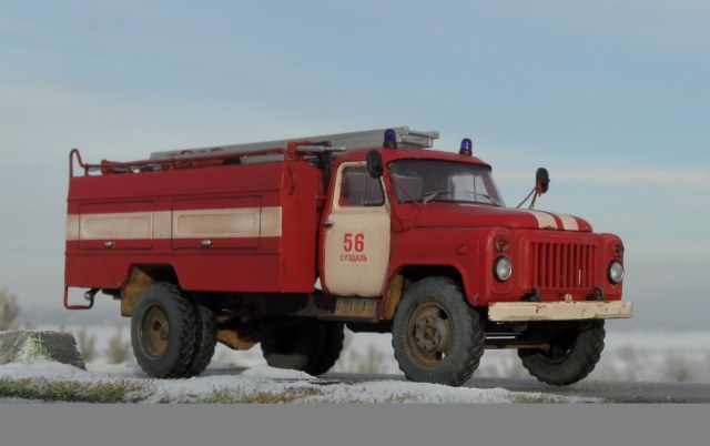 Пожарная автоцистерна АЦ-30(Газ 53)-106Г