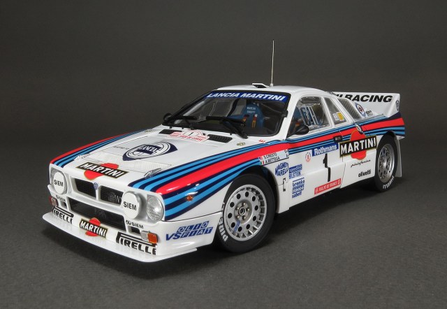 LANCIA 037. Rallye Tour de Corse 1984.
