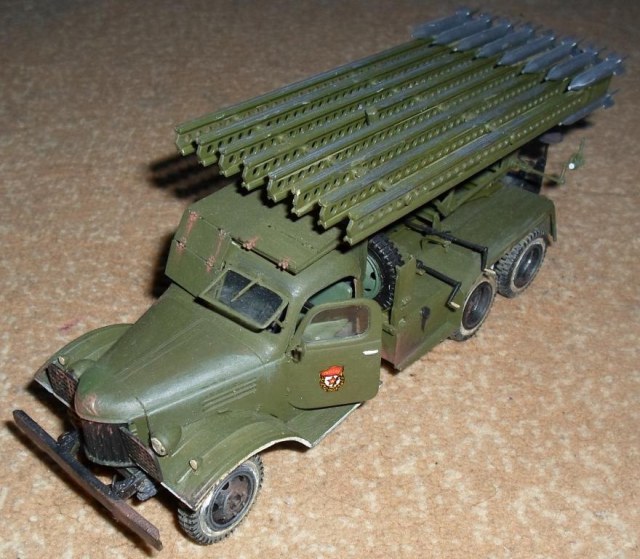 Реактивный миномёт БМ - 13