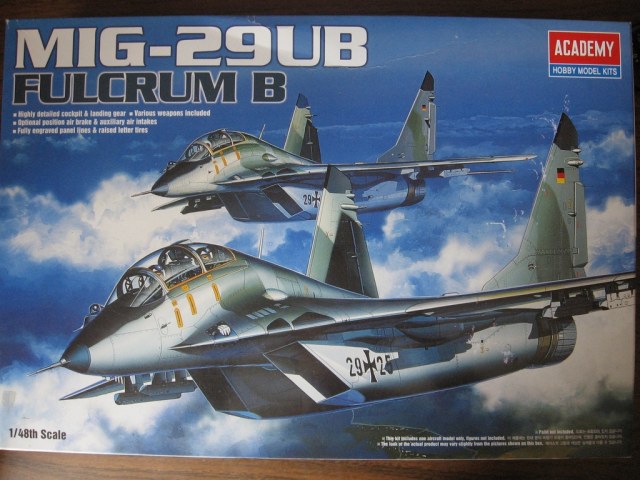МиГ-29 УБ от фирмы "ACADEMY" в масштабе 1:48