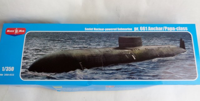 Soviet nuclear-povered submarine pr.661 Anchar