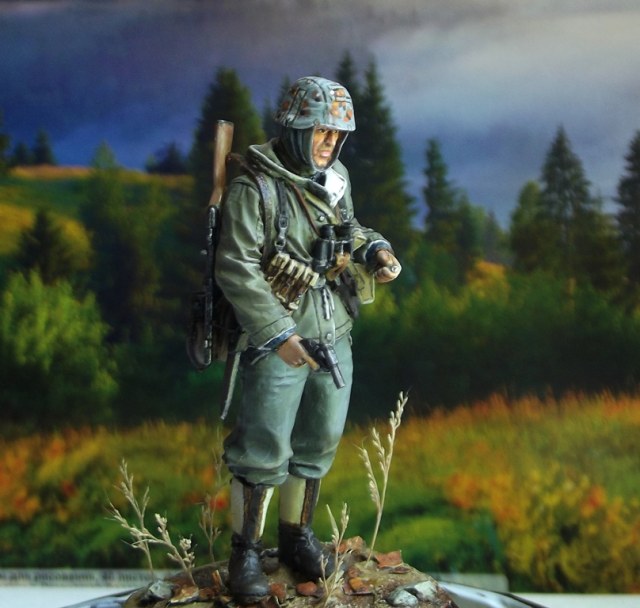 Унтершарфюрер Ваффен СС, 1944.