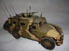 GAZ-2330 Tiger Russian Armored Vehicle