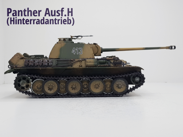 Panther Ausf.H (mit der Hinterradantrieb)