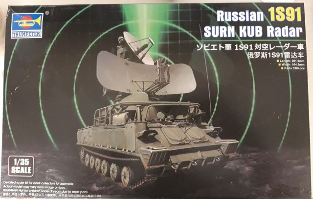 Russian 1S91 SURN KUB Radar