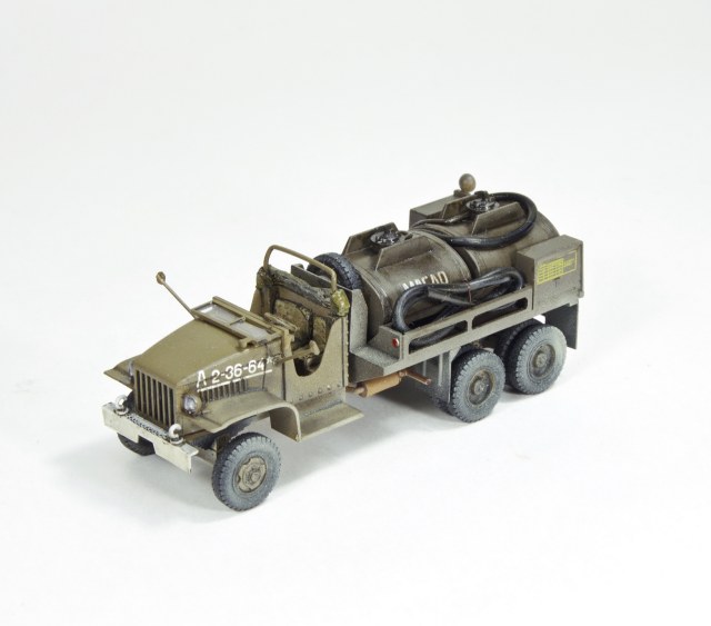 GMC-353 D 6x6 750-gal. Capacity Gasoline Tanker