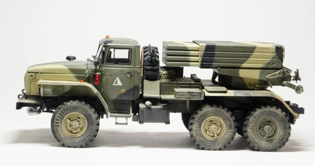 БМ-21на шасси УРАЛ-4320