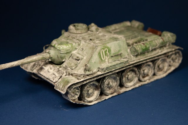 Су-100 зимний камуфляж