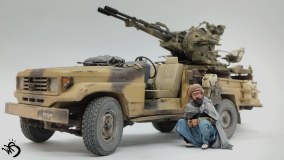 Toyota Land Cruiser с ЗУ-23-2