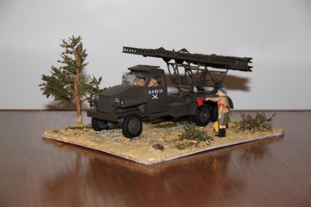 БМ-13Н-16 "Катюша" на базе Studebaker