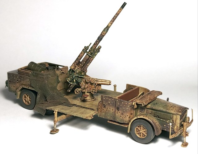 VOMAG 7 or 660 mit 8.8cm Flak