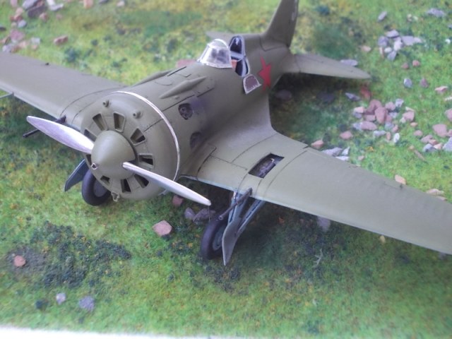 В небе Родины.И-16 тип 17