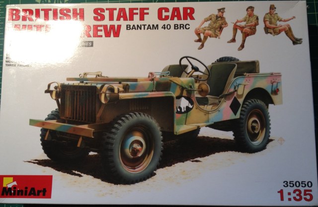 British stuff car w/crew