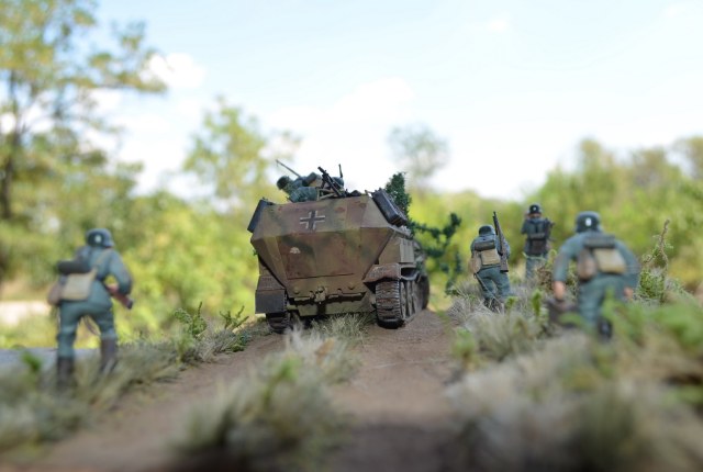 Hanomag Sdkfz.251/1 ausf C.в Литве