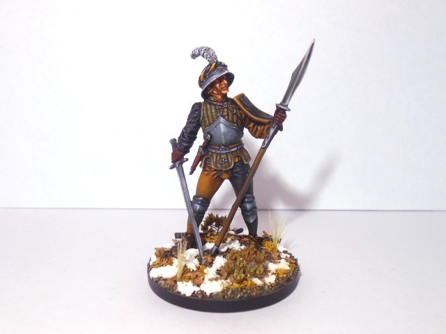 Швейцарский пеший воин 15 век