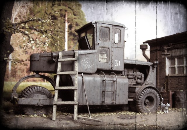 Воскрешение (пневмоколесный каток Д-365)