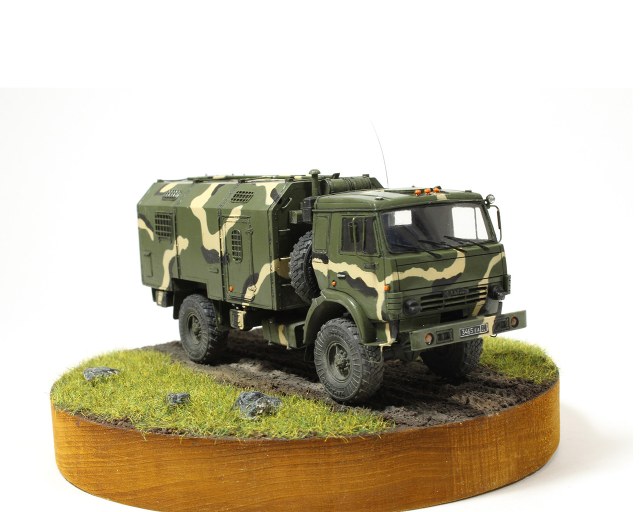 Аппаратная фельдъегерско-почтовой связи П-390ПМ на шасси КАМАЗ-4350