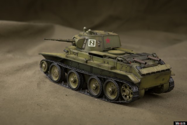 БТ-7 обр. 1937 г. ранний.