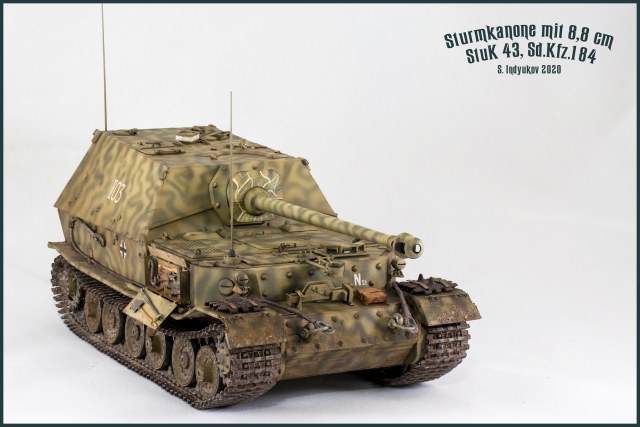 Sturmkanone mit 8,8 cm StuK 43, Sd.Kfz.184