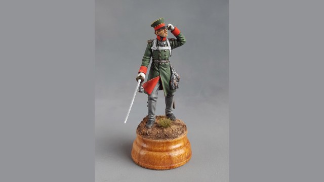 Обер-офицер Московского пехотного полка. Россия, 1812-1814 гг.