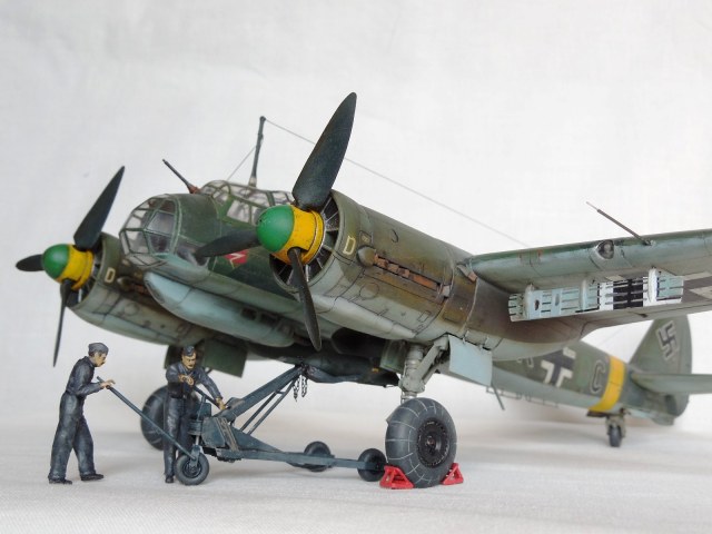Junkers JU-88 A4 1/48. Жаркое лето 1941го