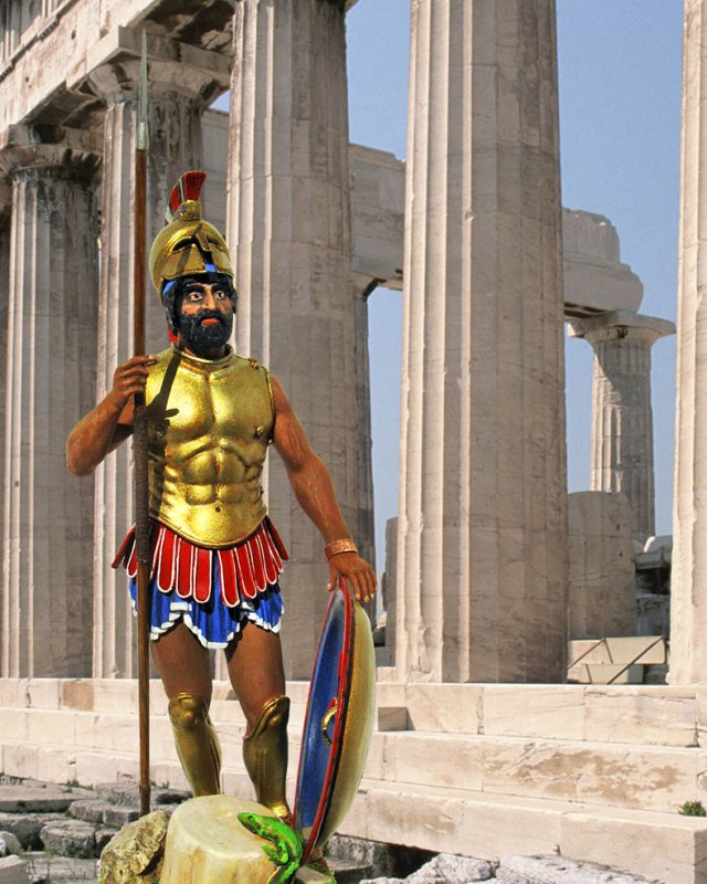 Виньетка "Афинский гоплит"