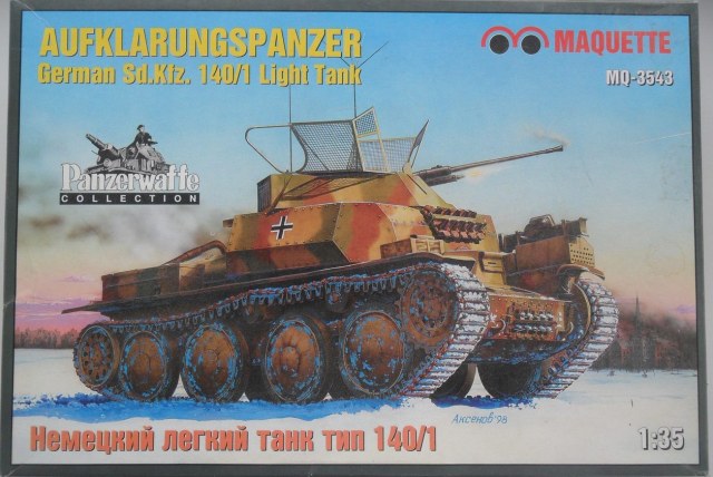 Aufklarungspanzer German Sd.Kfz. 140/1 Light Tank
