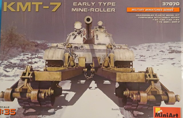 Танковый трал КМТ-7 ранний