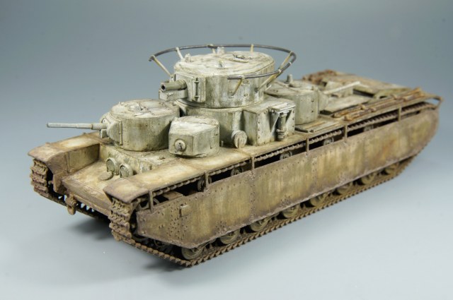 Т-35. Пятибашенный танк Советов.