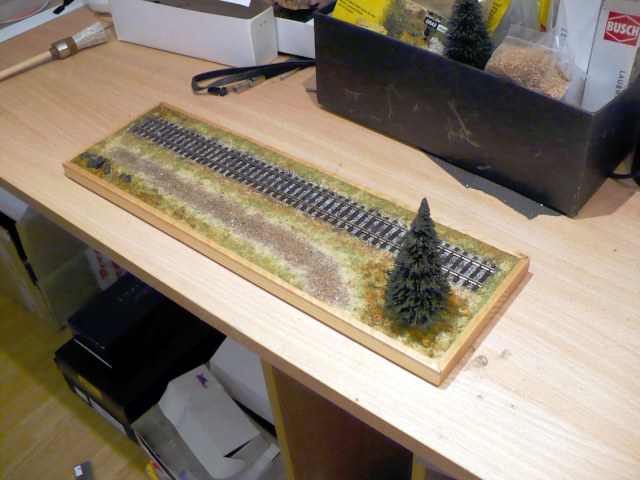 Моя первая диорама. Масштаб 1:87(H0).