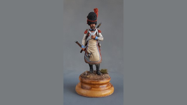 Сапёр 2-го пехотного полка. Берг, 1807-12 гг.