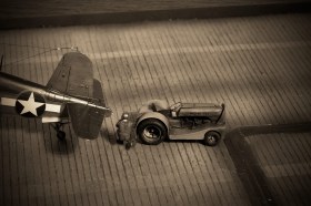 U.S. Navy BNO-40 Flight Deck Tractor