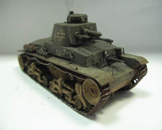 Pz.Kpfw. 35(t) Чех на чужой земле.