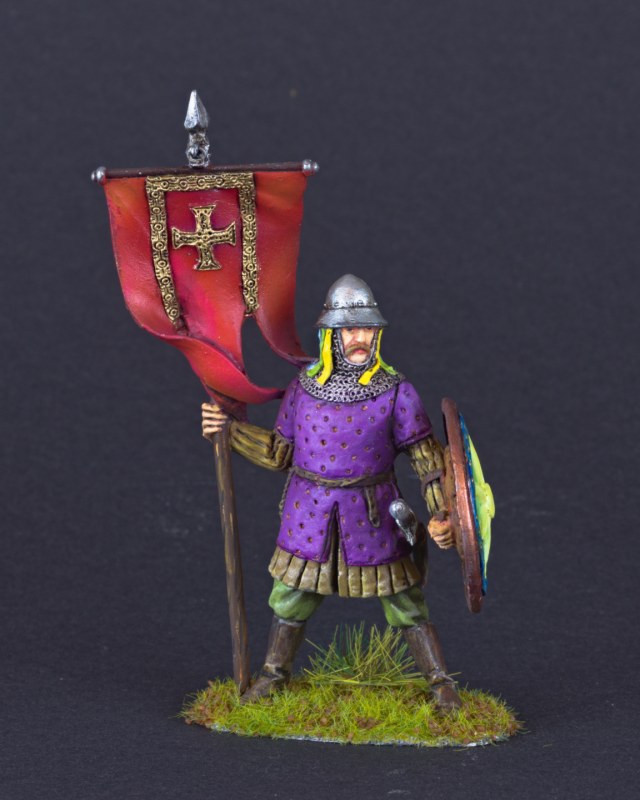 Византийский воин, знаменосец