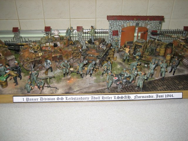 1 танковая дивизия СС Лейбштандарте Адольф Гитлер (LSSAH). Нормандия, июнь 1944г.