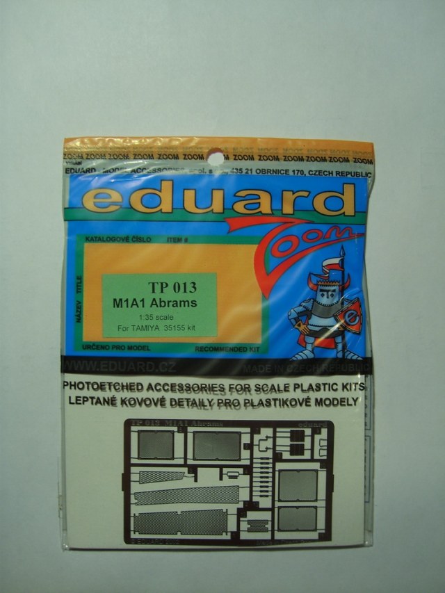 TP 013 Eduard for M1A1 ABRAMS TAMIYA