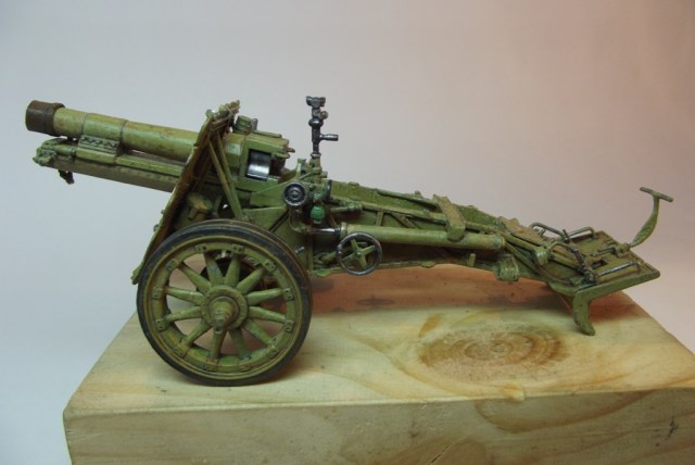 Немецкая 150-мм полевая гаубица siG-33