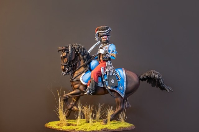 Капитан Терон, адъютант Лассаля (Франция) 54мм