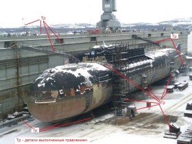 Набор фототравления для корабельного дока в М1:200