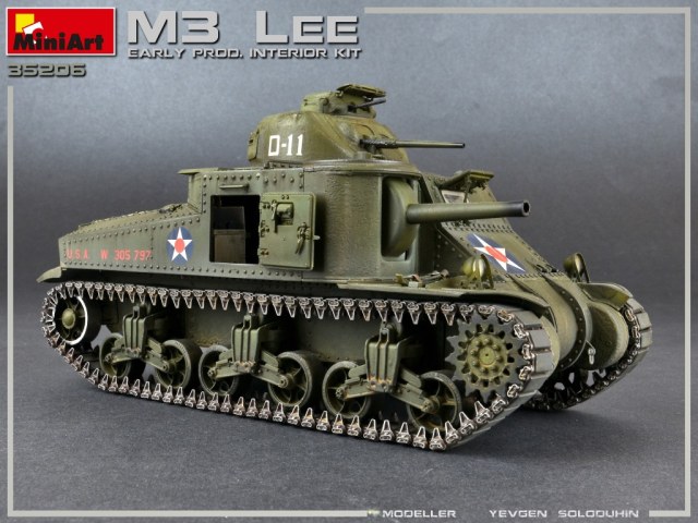 M3 LEE EARLY PRODUCTION INTERIOR KIT 1/35