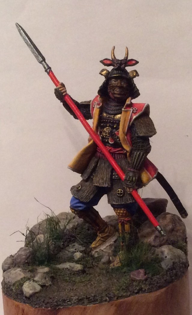 Самурай с яри, 1600 год