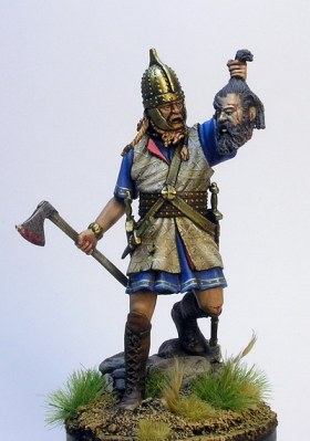 Celtic Warrior, La Tene period 54 mm.
